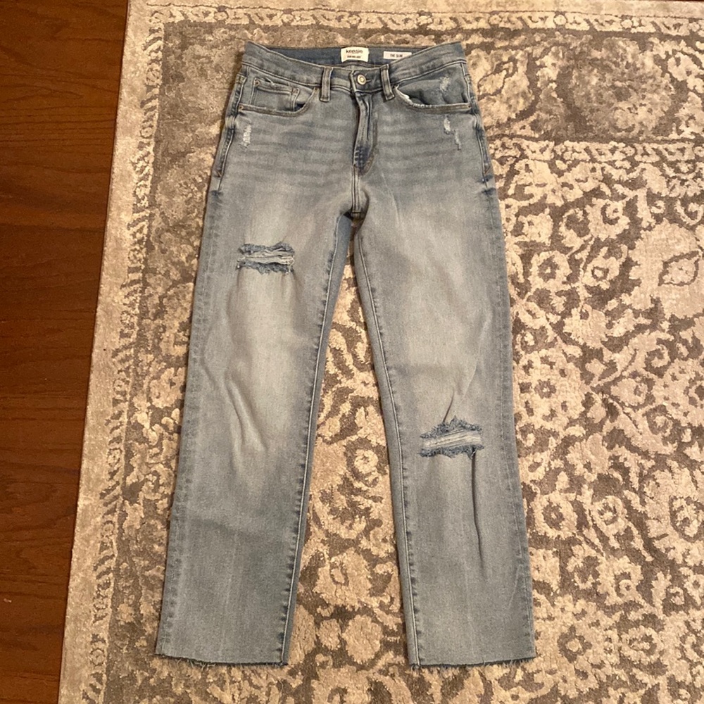 light wash kensie jeans size 4